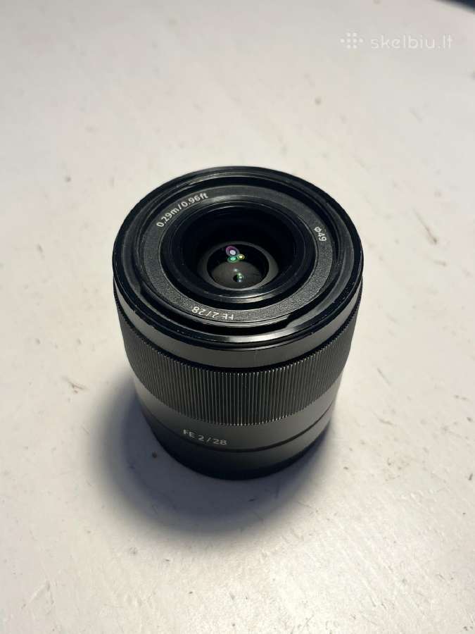 Sony Fe 28mm F2 objektyvas