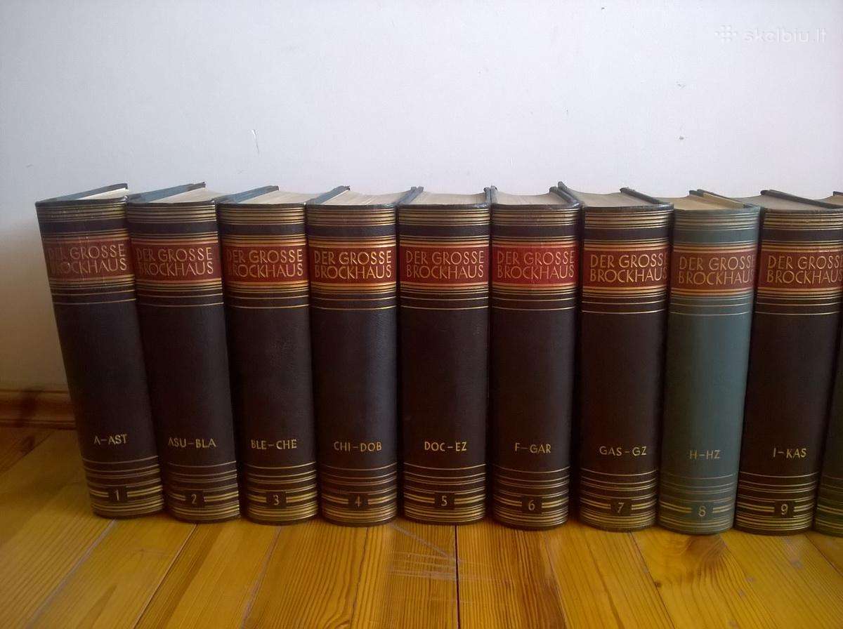 Enciklopedija Der groe Brockhaus 1928 - nuotraukos Nr. 3