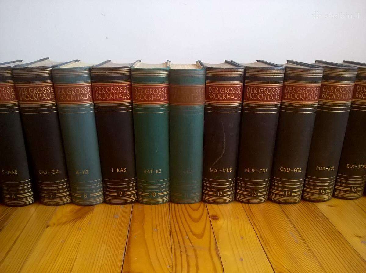 Enciklopedija Der groe Brockhaus 1928 - nuotraukos Nr. 4