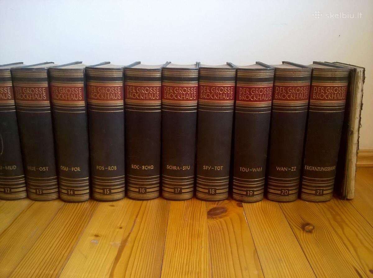 Enciklopedija Der groe Brockhaus 1928 - nuotraukos Nr. 5