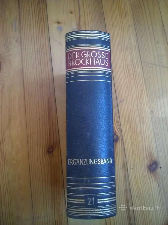 Enciklopedija Der groe Brockhaus 1928 - nuotraukos Nr. 7