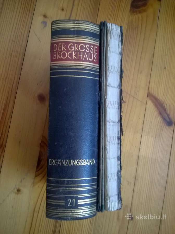 Enciklopedija Der groe Brockhaus 1928 - nuotraukos Nr. 11