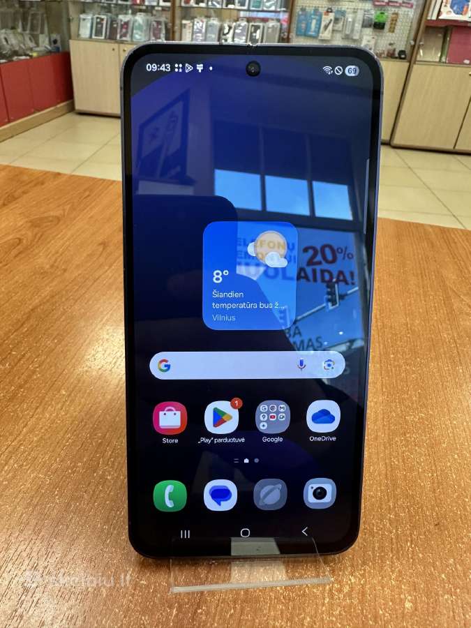 Samsung Galaxy S24 Fe 128gb (Naudotas)