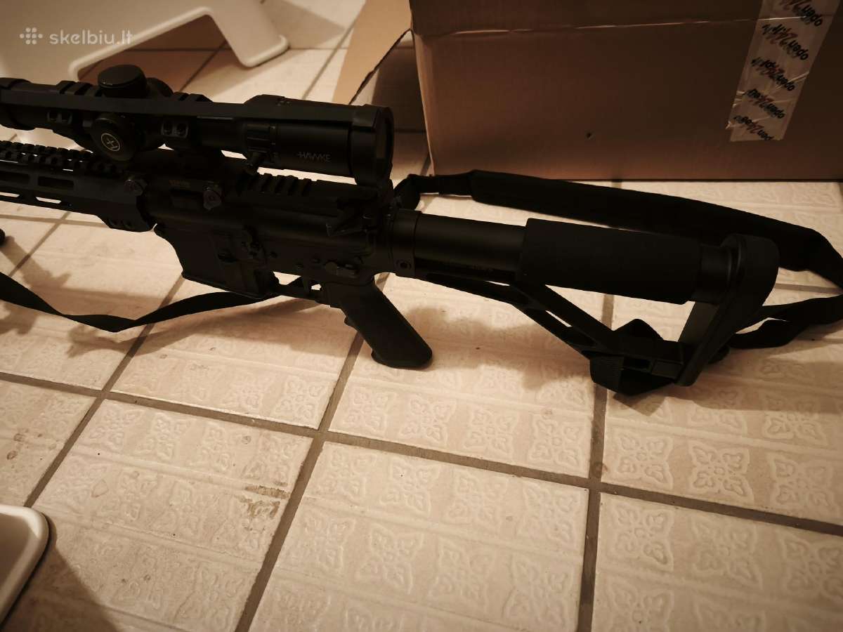 Parduodamas kokybiškas Ar-15 platformos šautuvas,