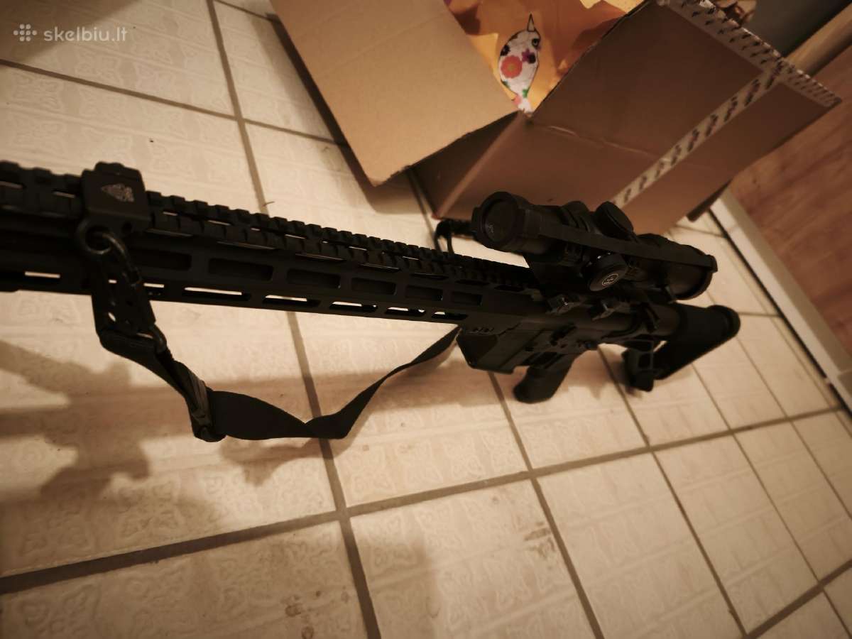 Parduodamas kokybiškas Ar-15 platformos šautuvas, - nuotraukos Nr. 5