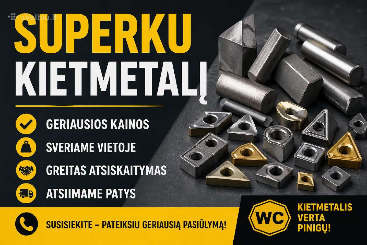 Kietmetalio supirkimas