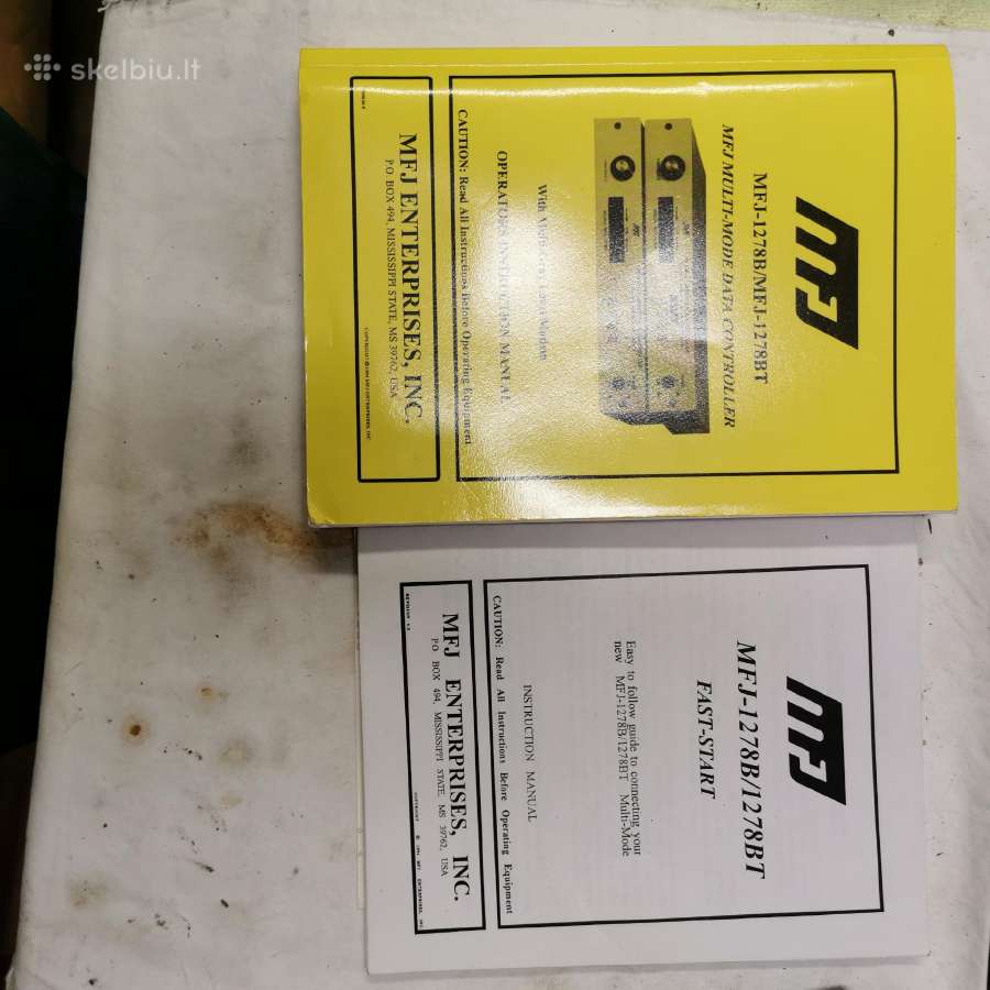 Kontroller Model Mfj-1278b gulejo tapo ne reikalin - nuotraukos Nr. 4