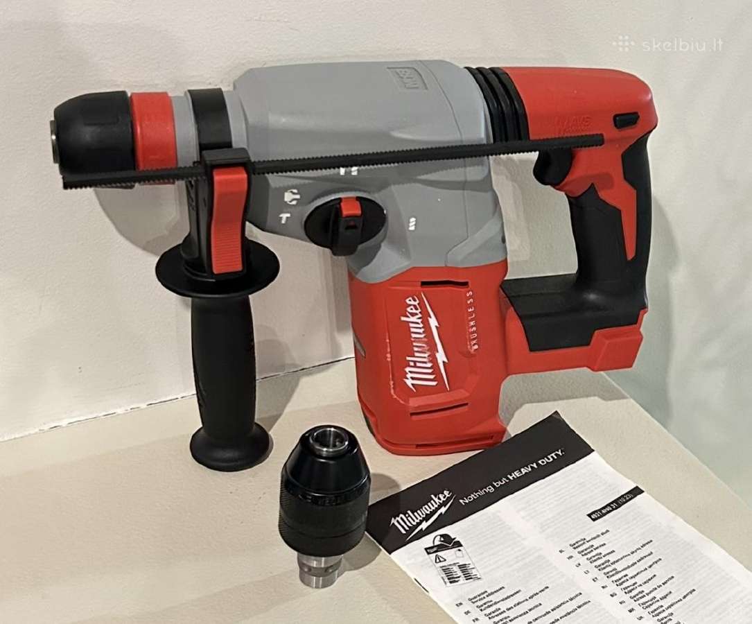 Nauji Originalus Milwaukee M18 / M12 Perforatoriai - nuotraukos Nr. 6
