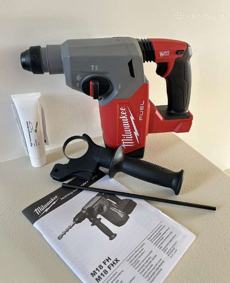 Nauji Originalus Milwaukee M18 / M12 Perforatoriai - nuotraukos Nr. 4
