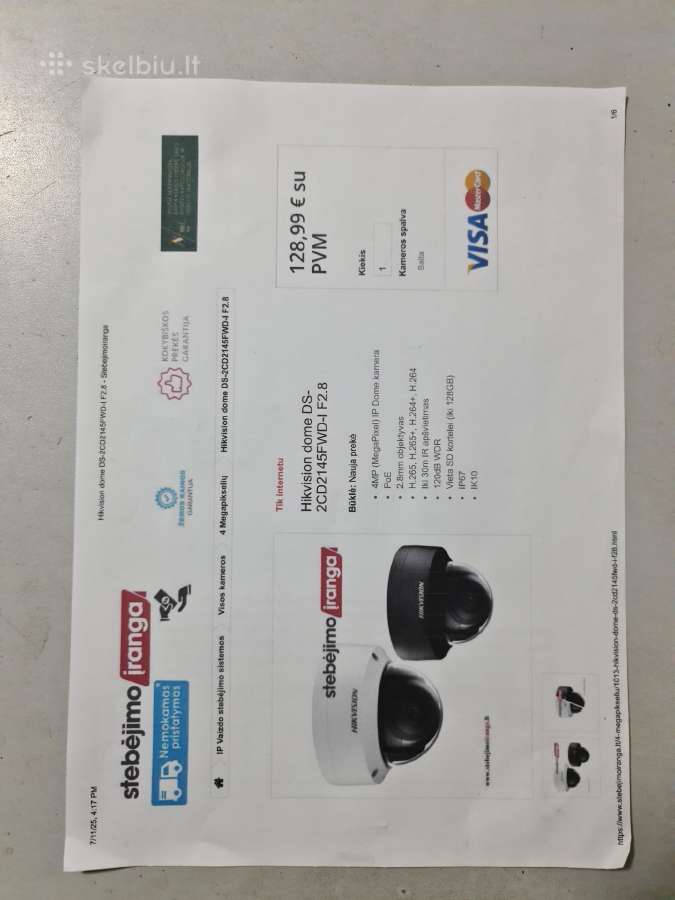 Hikvision dome 35eu