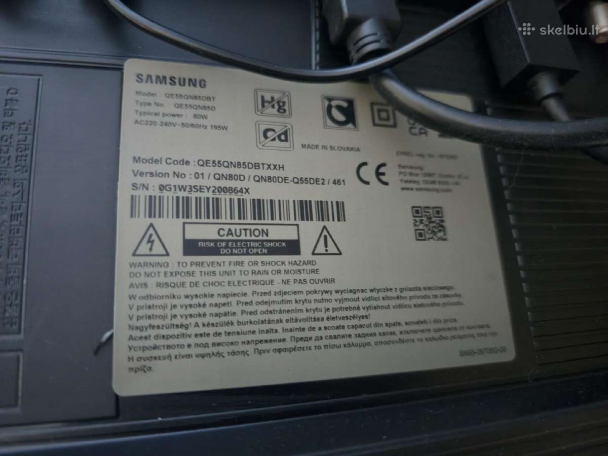 Samsung Neo Qled 140cm 55" Smart TV - nuotraukos Nr. 2