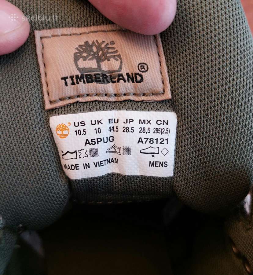 "Timberland" a5pug aulinukai - nuotraukos Nr. 12