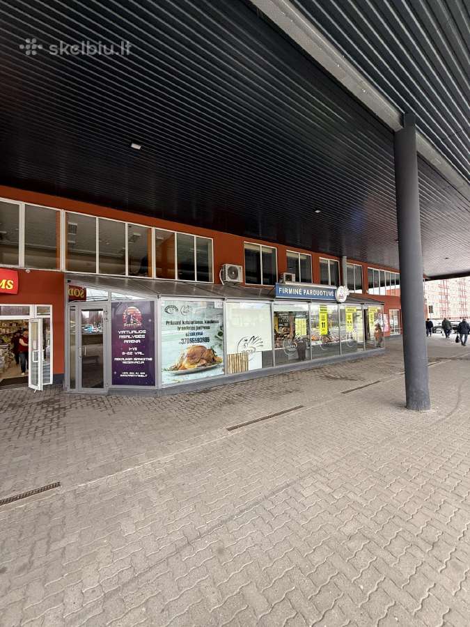 Prekybos centre išnuomojamos patalpos