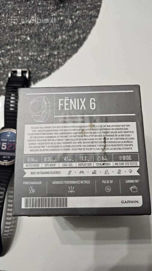 Garmin fenix 6 - nuotraukos Nr. 6