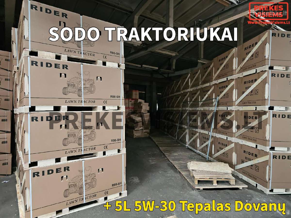 Vejos traktoriukai Rider Geriausia Kaina - nuotraukos Nr. 25