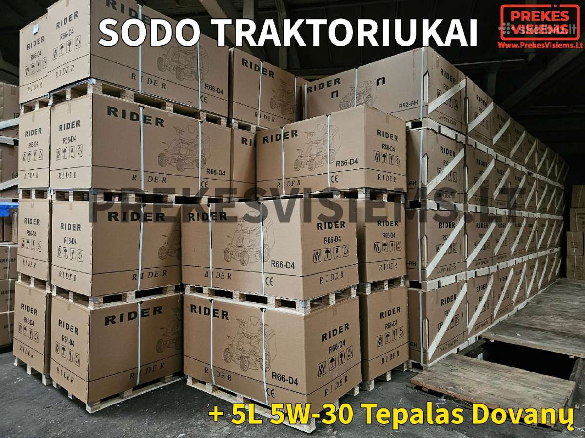 Vejos traktoriukai Rider Geriausia Kaina - nuotraukos Nr. 2