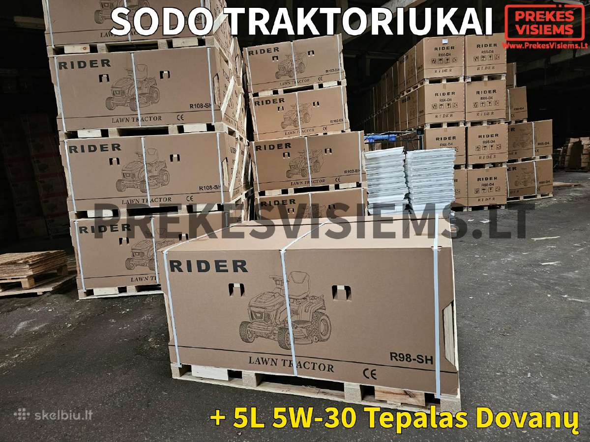 Vejos traktoriukai Rider Geriausia Kaina - nuotraukos Nr. 26