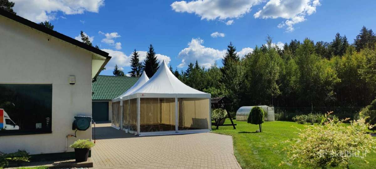 Šventinės pavėsinės (palapinės) nuoma, Molėtų r. - nuotraukos Nr. 8