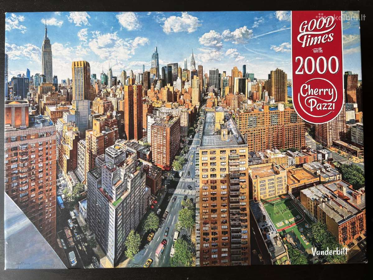 2000 detalių puzzle dėlionė