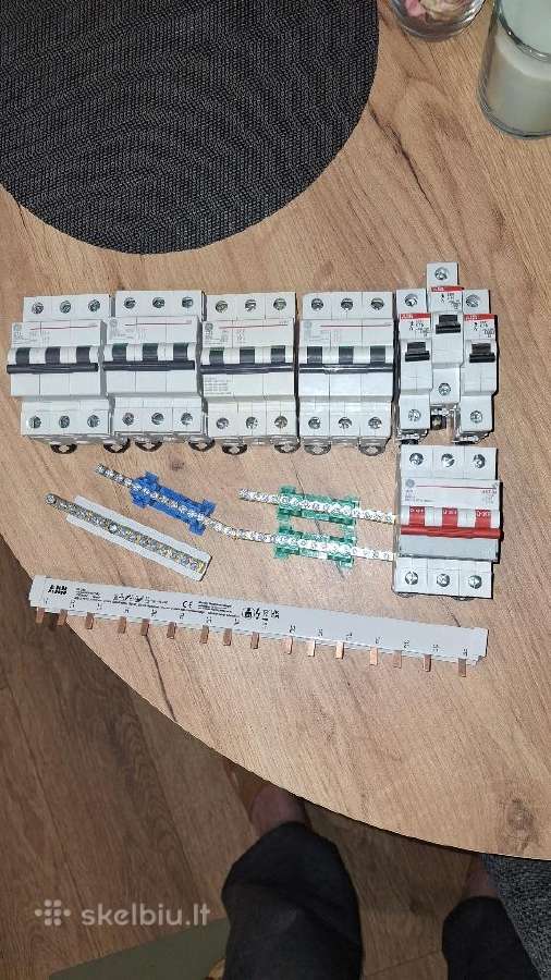 Elektros prekės:kabeliai,išjungėjai,įžemin šynos - nuotraukos Nr. 2