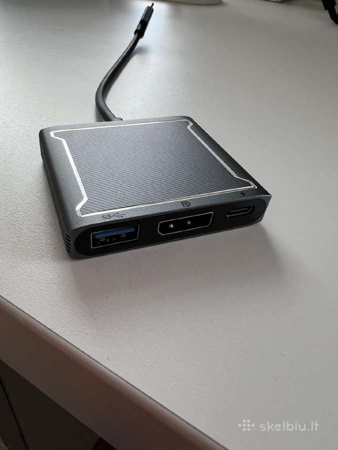 Usb-c to Dp 1.4 Dock Thunderbolt 3, Pd, Usb 3.0