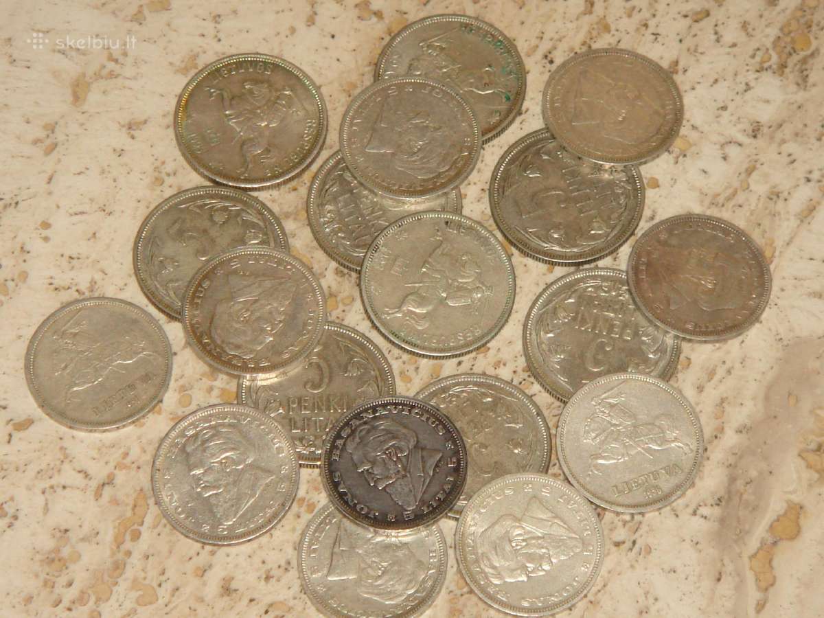 5 litai 1925m.1936m.