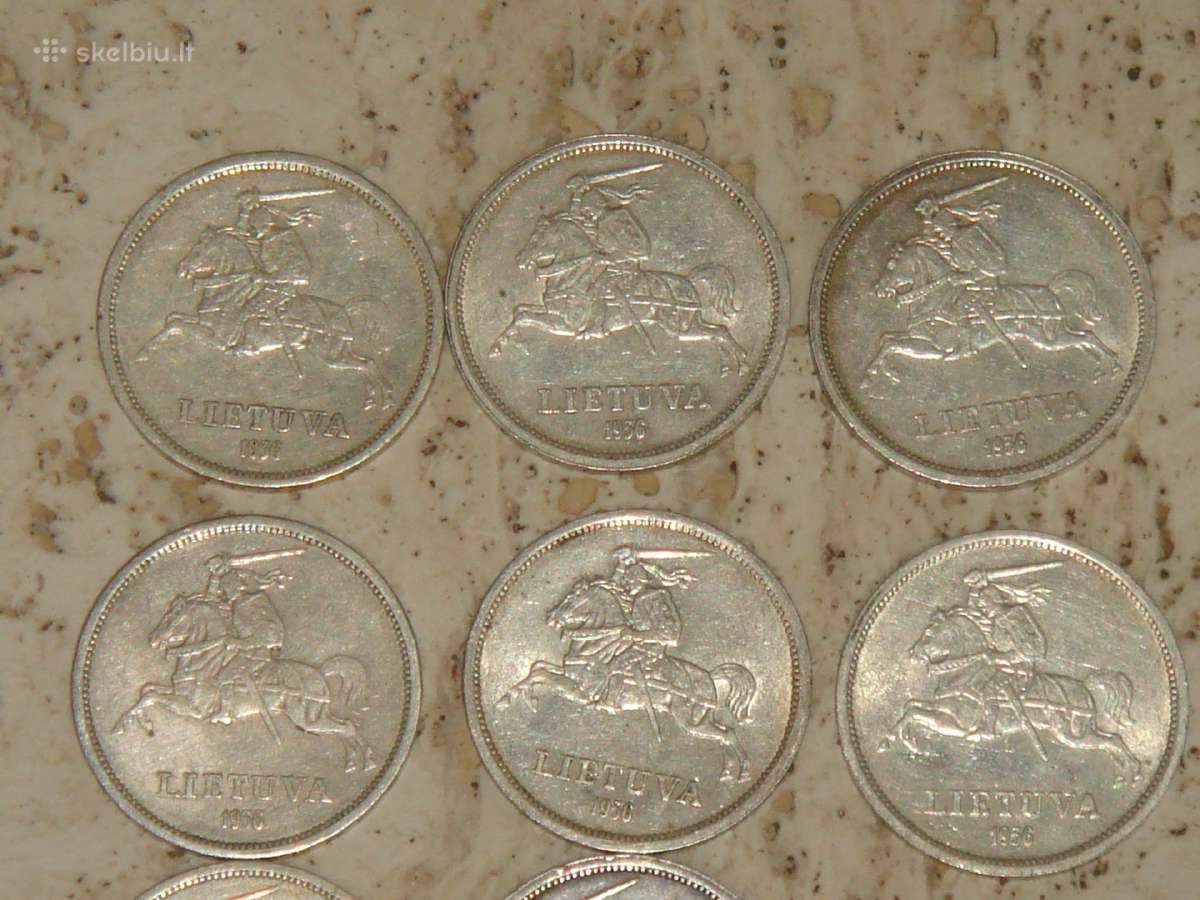 5 litai 1925m.1936m. - nuotraukos Nr. 8