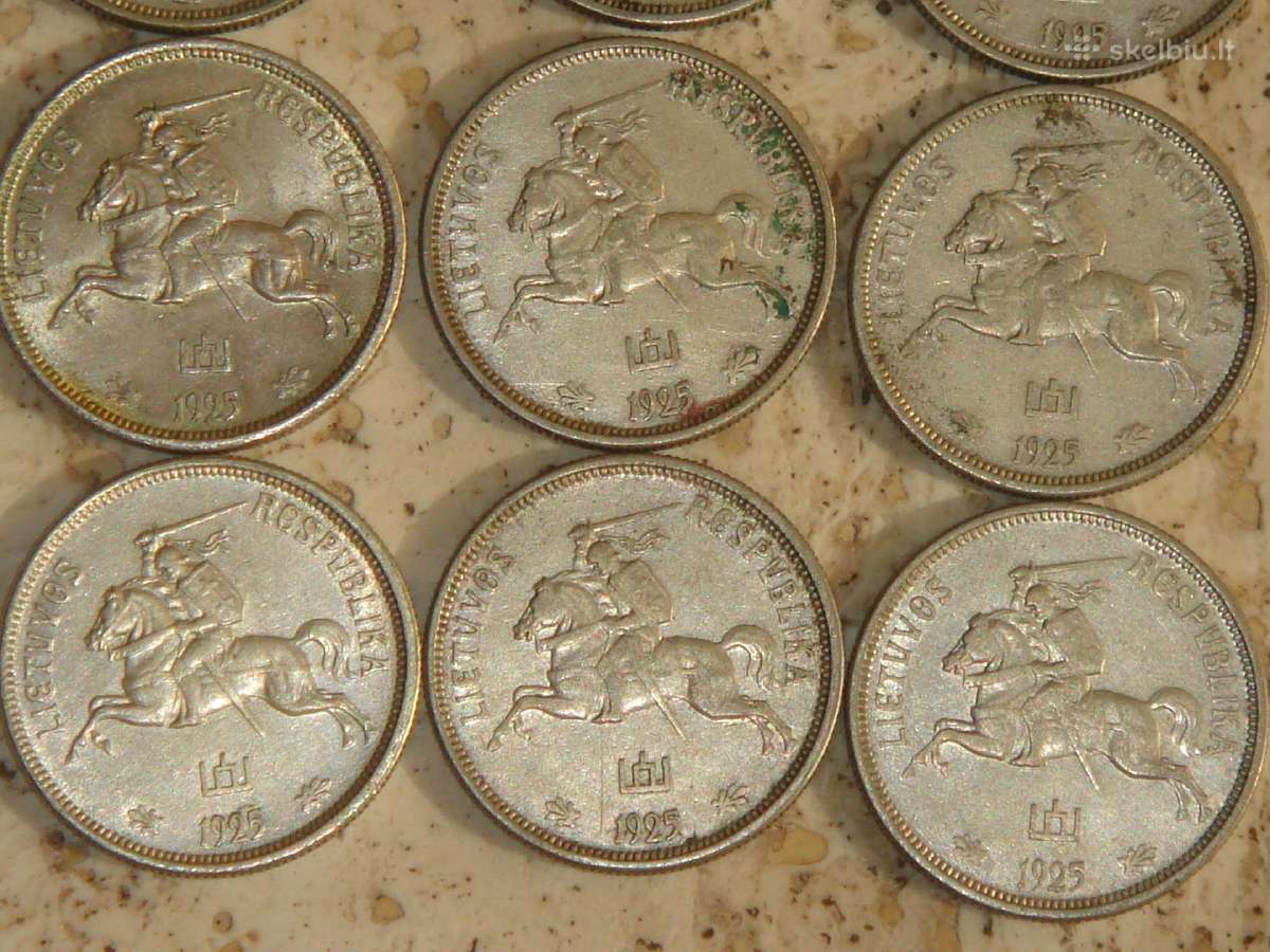 5 litai 1925m.1936m. - nuotraukos Nr. 18