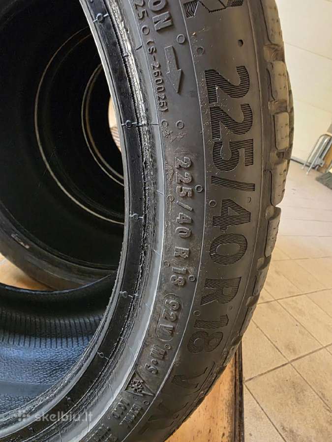 Continental 225/40 r18 - nuotraukos Nr. 3