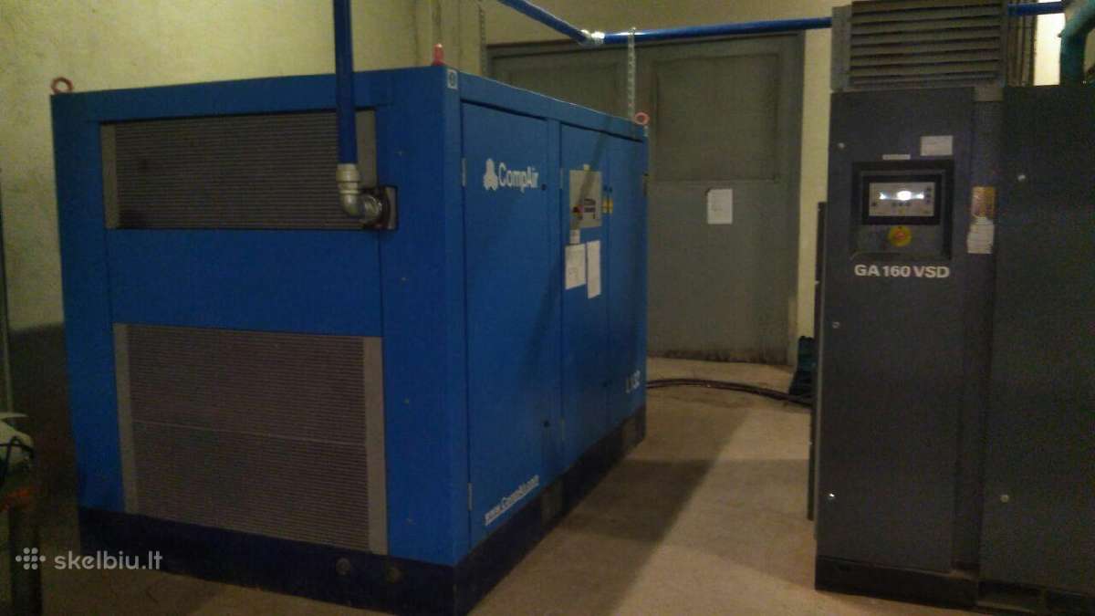 Naudotas oro kompresorius Compair L132-10a - nuotraukos Nr. 3