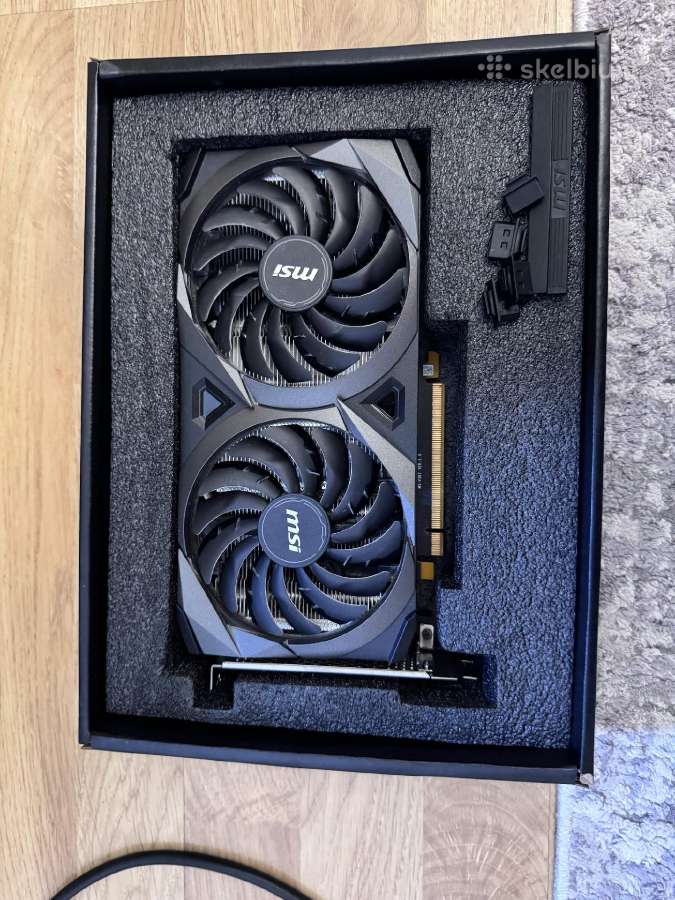 Msi Ventus 2x Rtx 3050 8 GB - nuotraukos Nr. 4