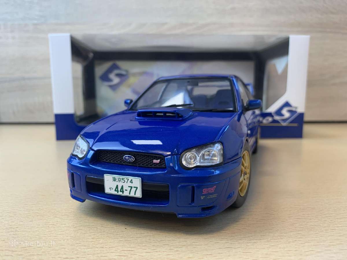 Subaru Impreza Wrx Sti, 2003 - 1:18 Solido - nuotraukos Nr. 2