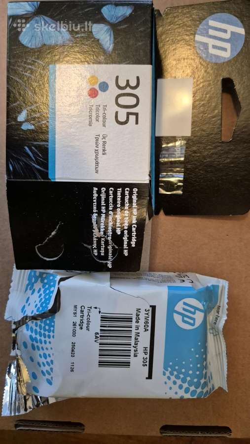 Hp 305 spalvoto rašalo kasetė
