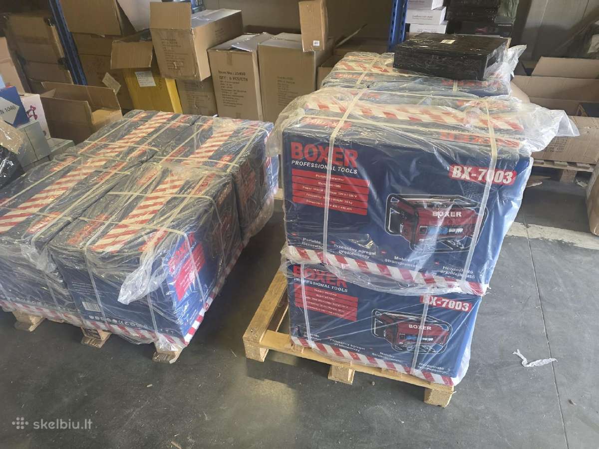 Benzininis elektros generatorius 3.5 Kw, 230v