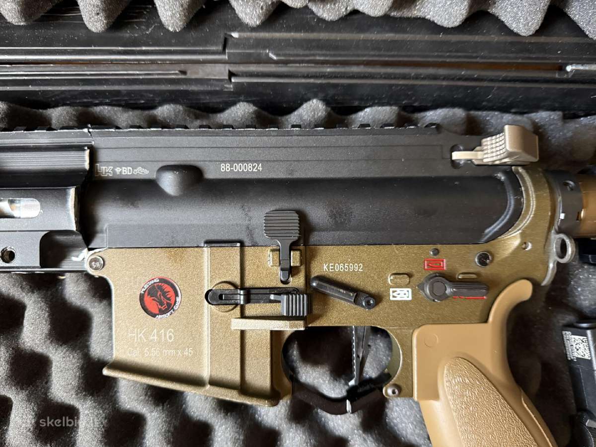 Airsoft Hpa Novritsch Ssg10 / Gbbr Vfc/hk-416 - nuotraukos Nr. 5