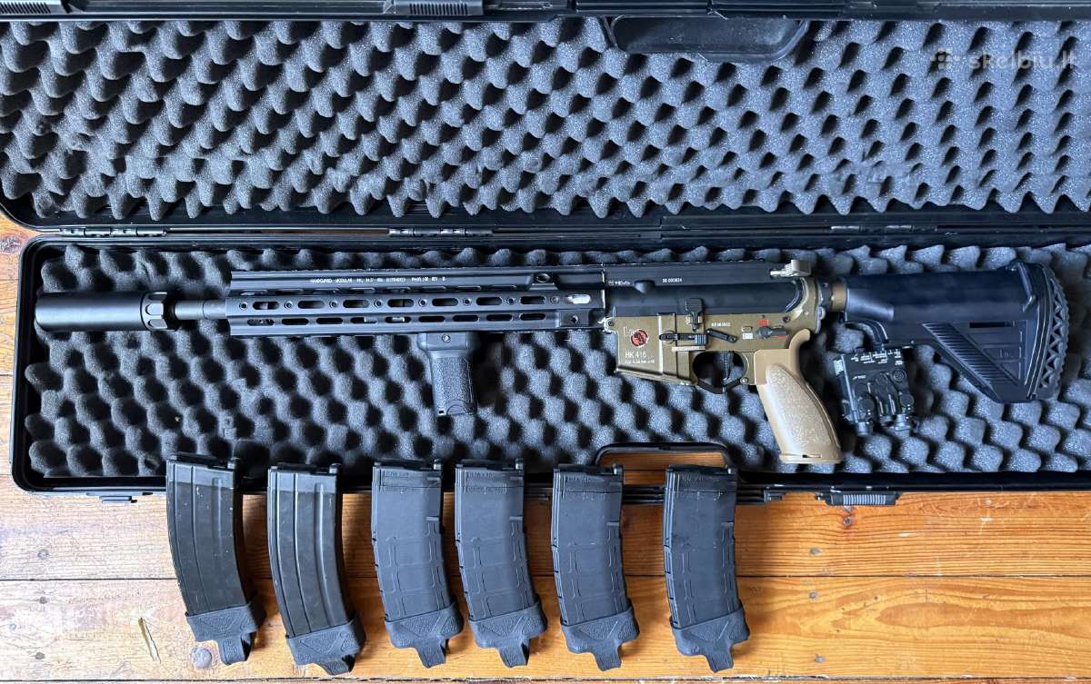 Airsoft Hpa Novritsch Ssg10 / Gbbr Vfc/hk-416 - nuotraukos Nr. 4