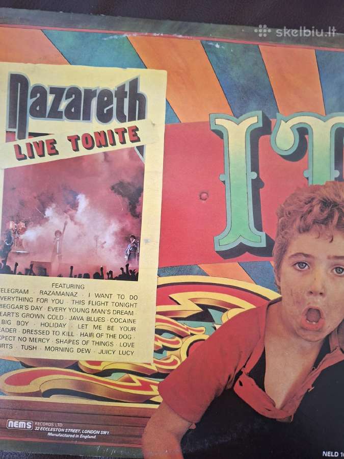 Nazareth 1981 “'snaz 2lp - nuotraukos Nr. 3
