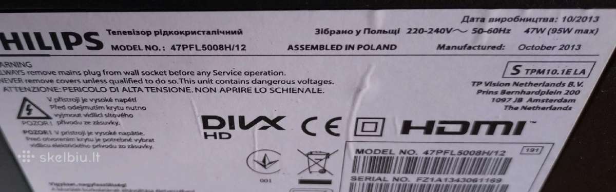 Naudoti TV nuo 30 Eur