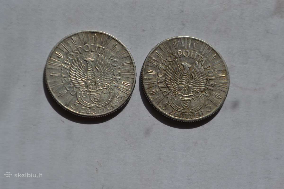 5 zlotai legionas