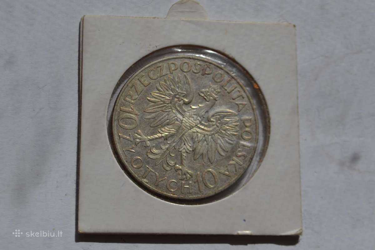 10 Zlotu 1933 m.sobieskis - nuotraukos Nr. 2