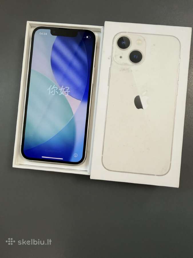 iPhone 13 mini 128gb komplektas,garantija - nuotraukos Nr. 2