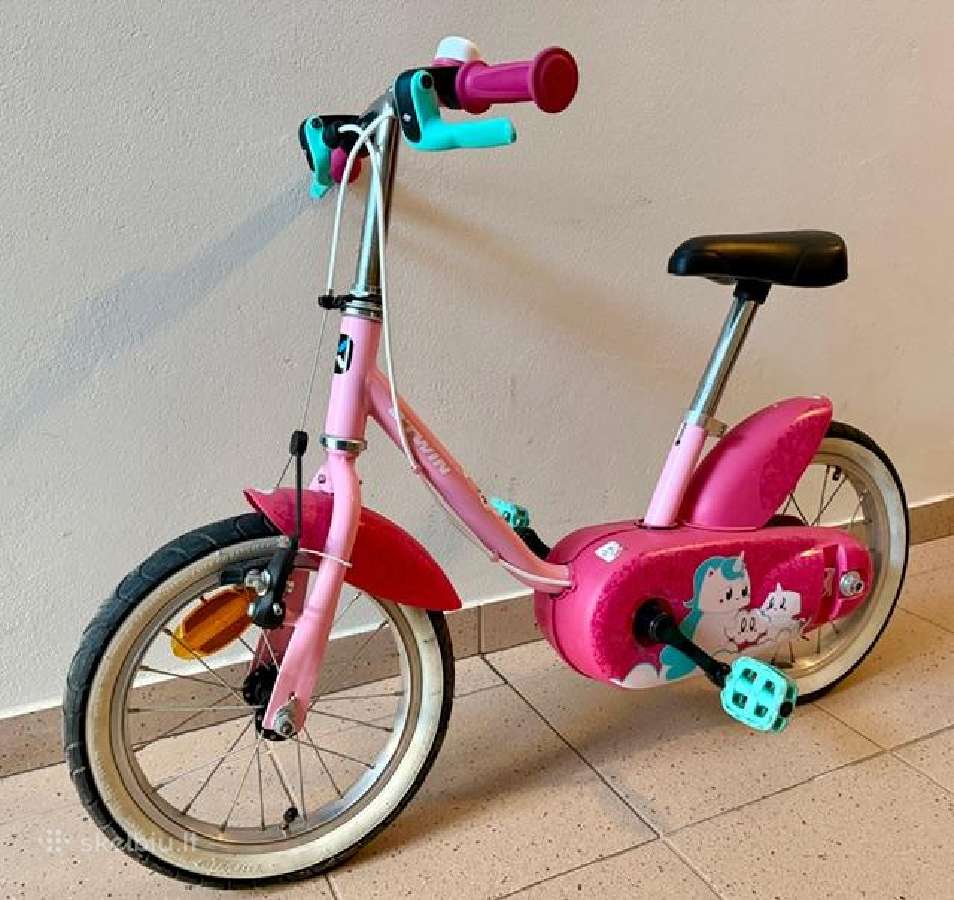Vaikiškas dviratis Btwin 500 vaikams 3-5metu