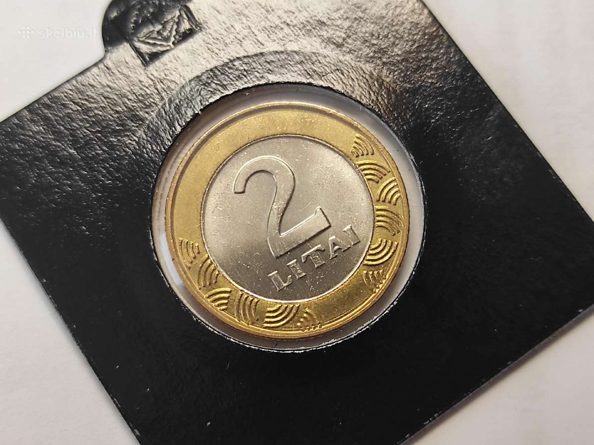2 litų monetos 1998 - 2010 - nuotraukos Nr. 5