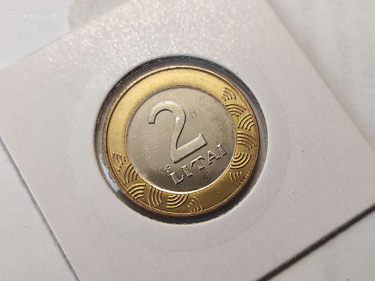 2 litų monetos 1998 - 2010 - nuotraukos Nr. 13