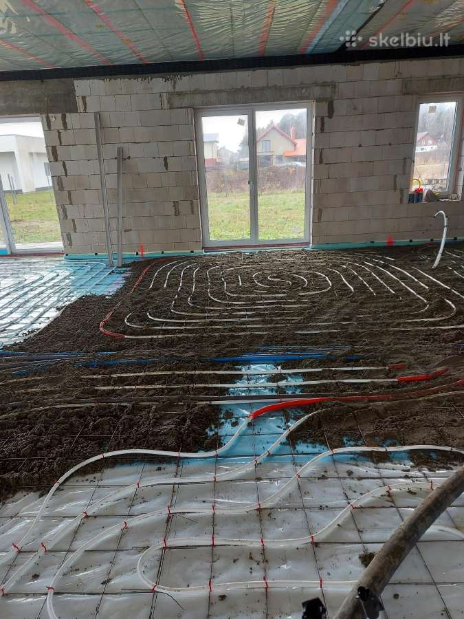 Grindų betonavimas paruošiamieji darbai. - nuotraukos Nr. 8