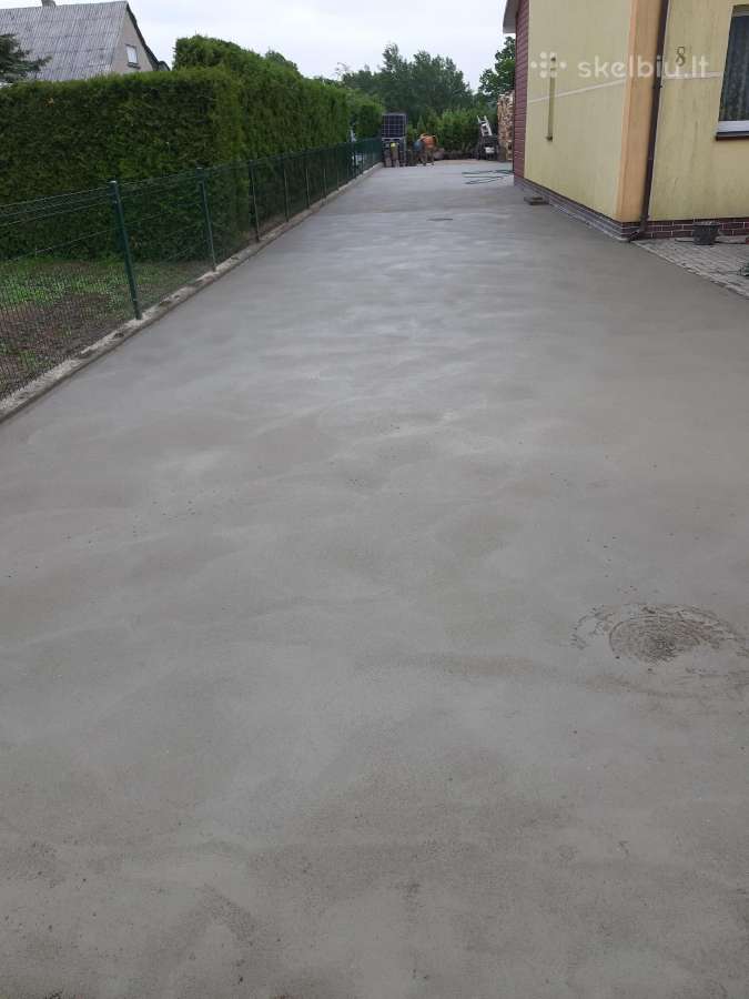 Grindų betonavimas paruošiamieji darbai. - nuotraukos Nr. 28