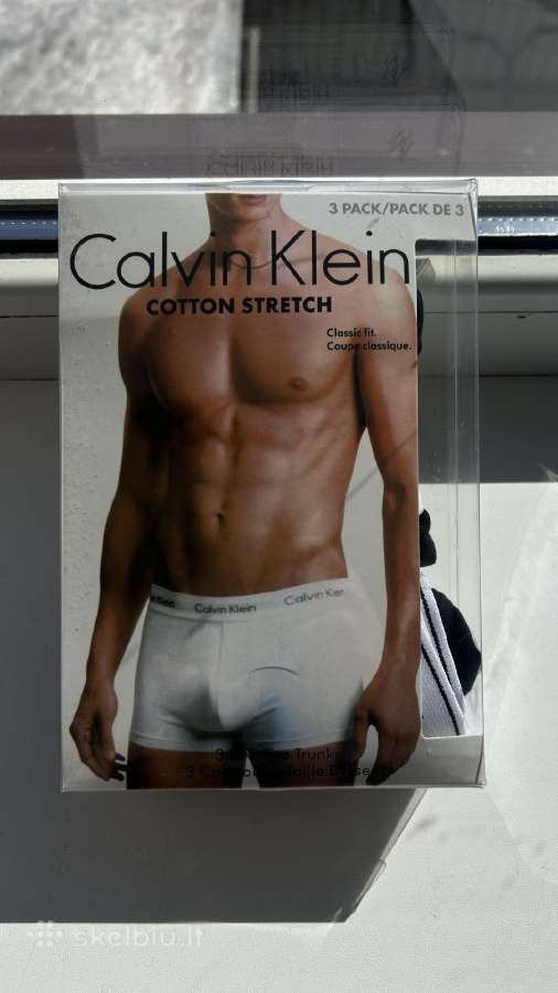 Calvin Klein apatiniai 3 vienetai M dydis