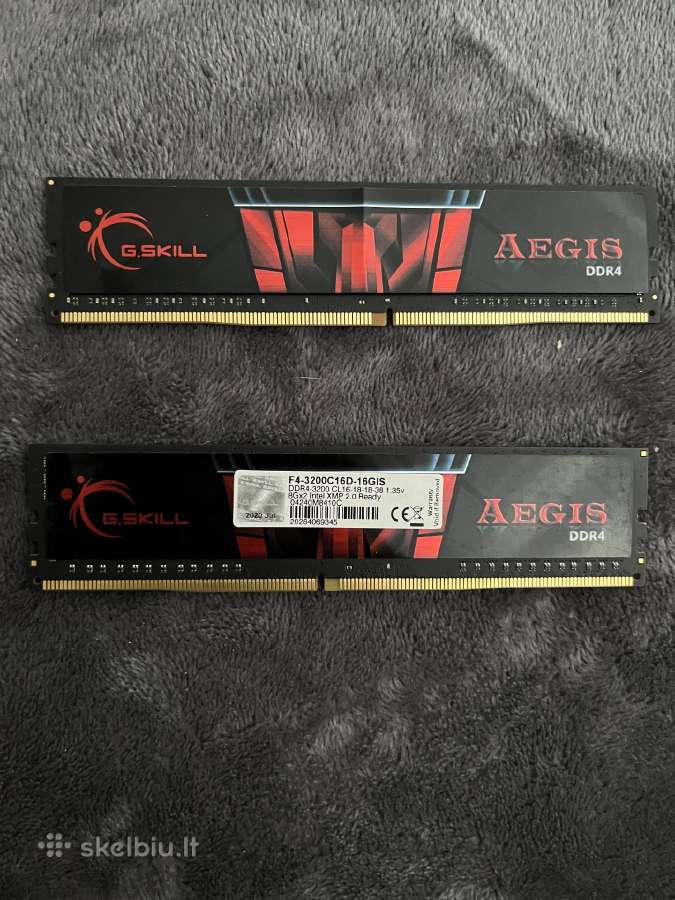 G.skill aegis Dr4 RAM 16gb