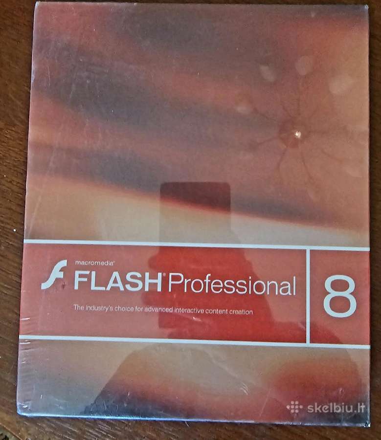 Macromedia Flash Professional 8 Supakuota.