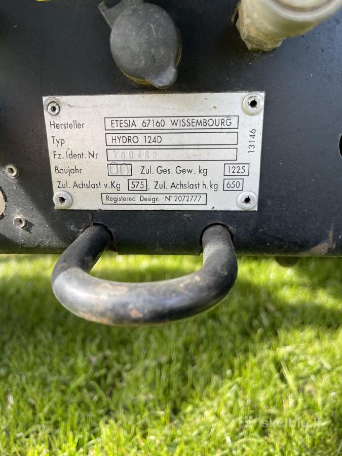 Sodo traktorius Etesia Hydro 124d - nuotraukos Nr. 14